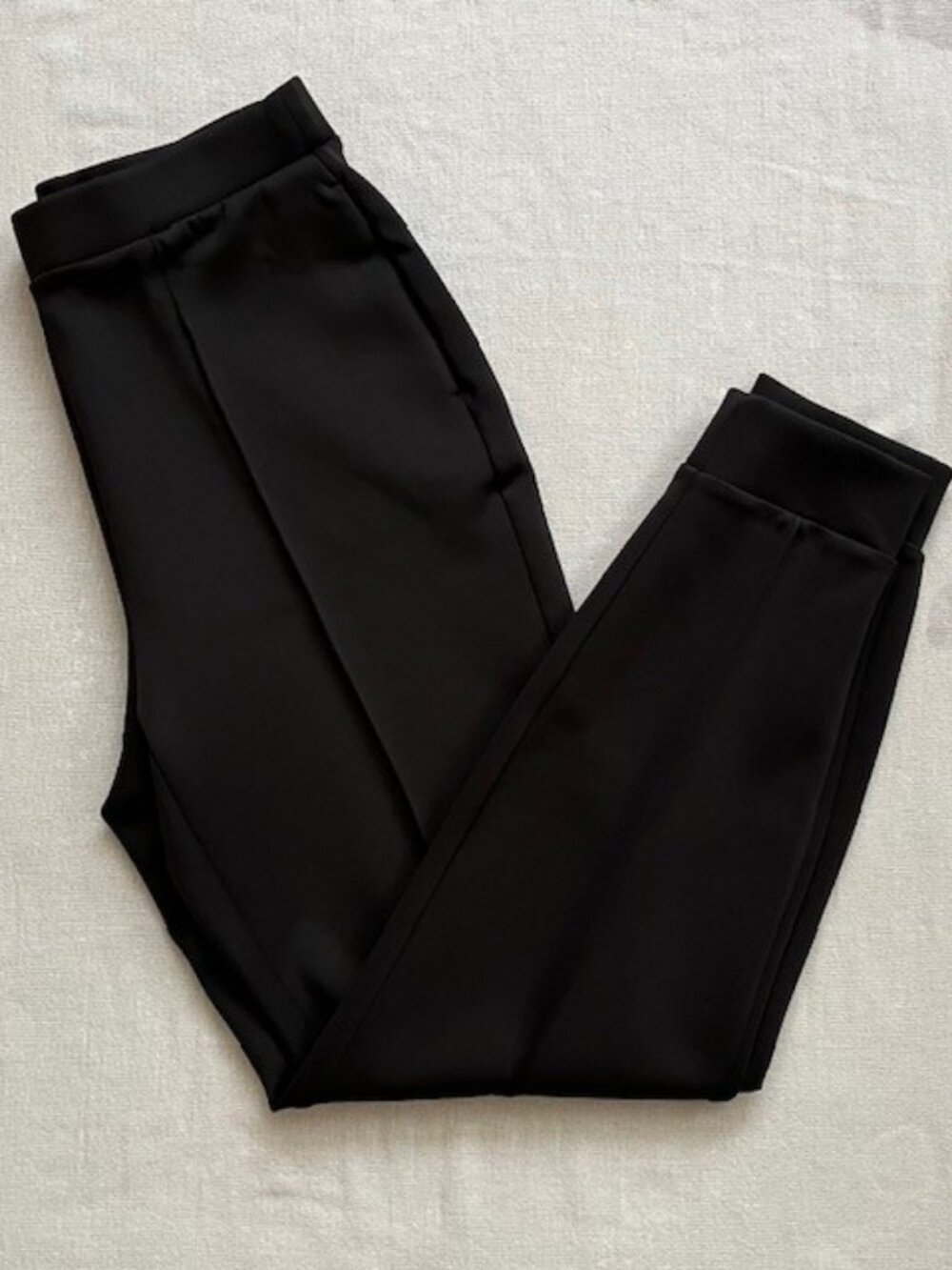 NWT Express Supersoft Double Knit Pull-on Jogger Black Pants XS